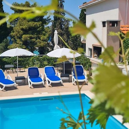 Apartments Villa Natali - Heating Pool Trogir Ngoại thất bức ảnh
